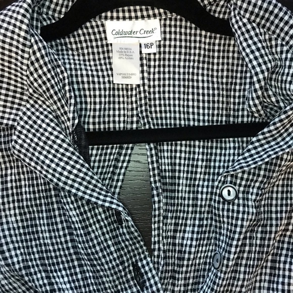 Vintage Coldwater Creek Petite Button Down… - Picture 7 of 8